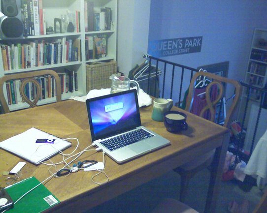 Replacement Macbook on Dining Room Table