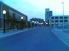 Downtown Kitchener deserted in the early morning.